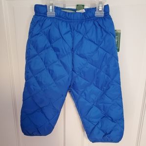 Todler Sherpa lined snow pants
